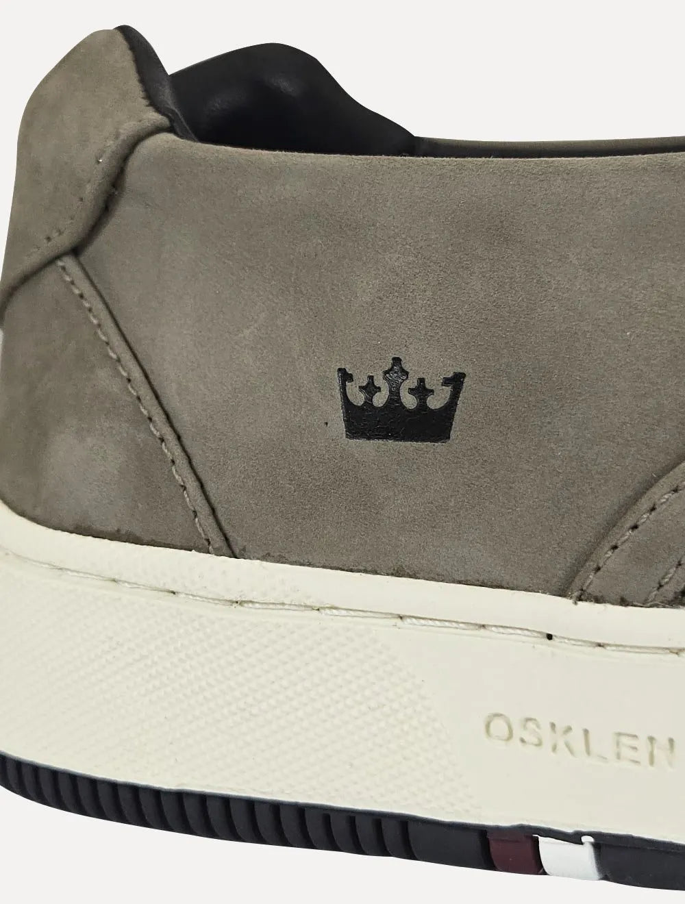 Tênis Osklen Masculino Slip On Iate Bossanova Oil Grafite