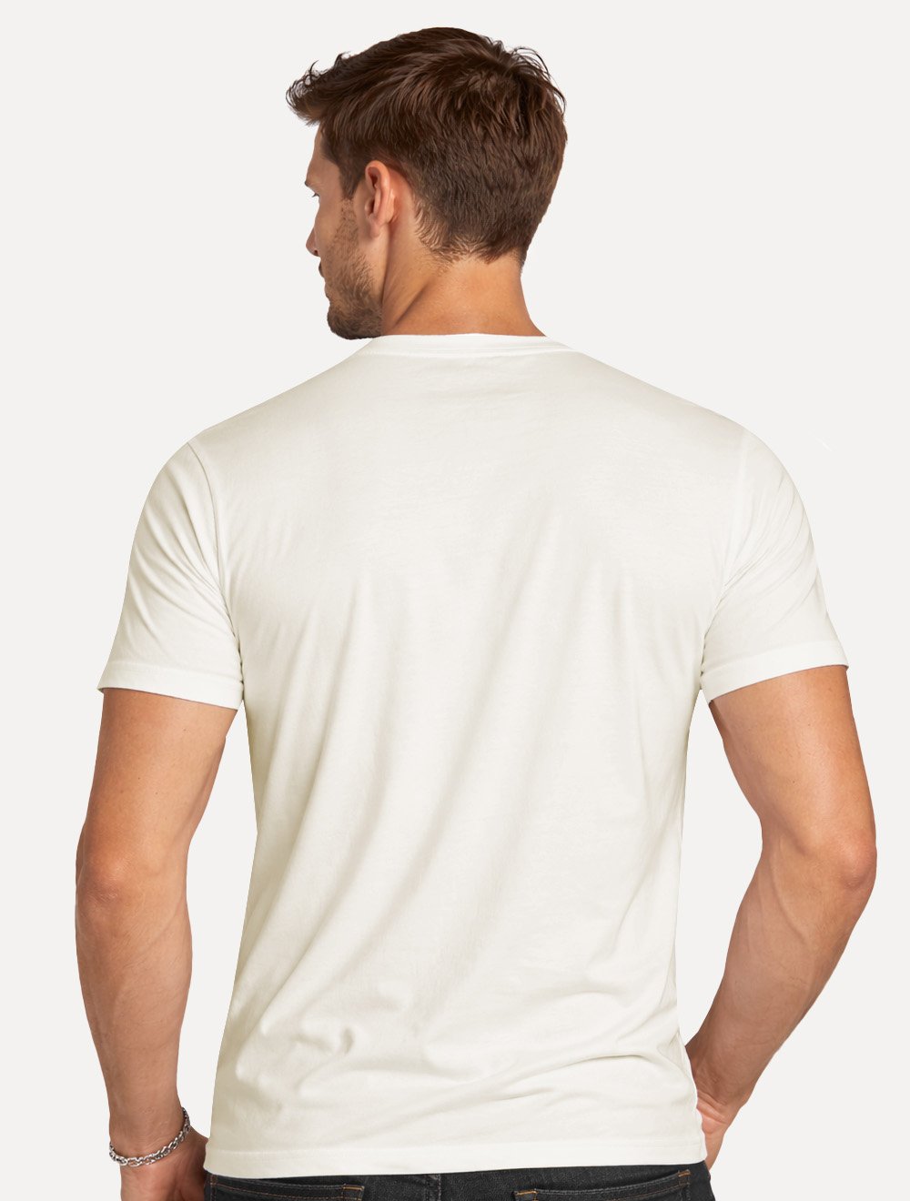 Camiseta John John Masculina Regular Fit Loft Off White