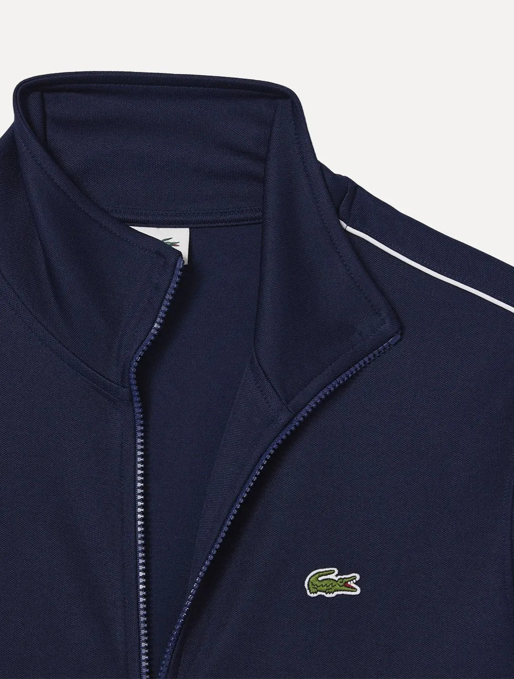 Moletom Lacoste Masculino Sport Piquet Original Paris Azul Marinho