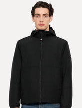 Jaqueta Tommy Hilfiger Branded Rubber Blouson Preta