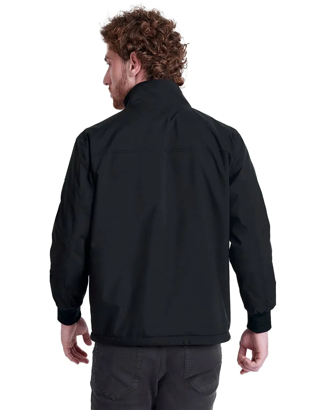 Jaqueta Aramis Masculina Nylon Dupla Face Flat Liquid Repeller Preta