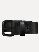 Cinto John John Masculino Couro Embossed Preto