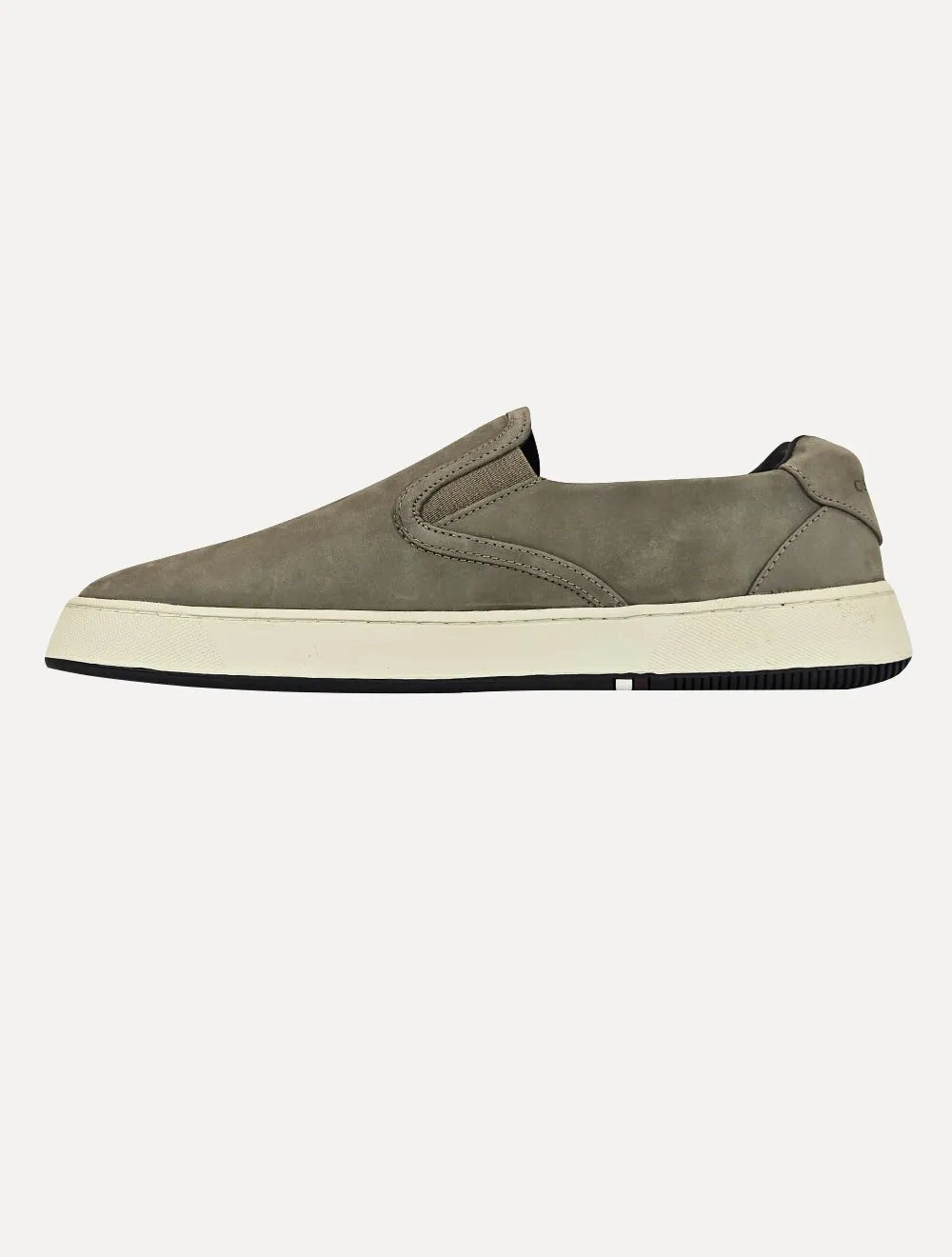 Tênis Osklen Masculino Slip On Iate Bossanova Oil Grafite
