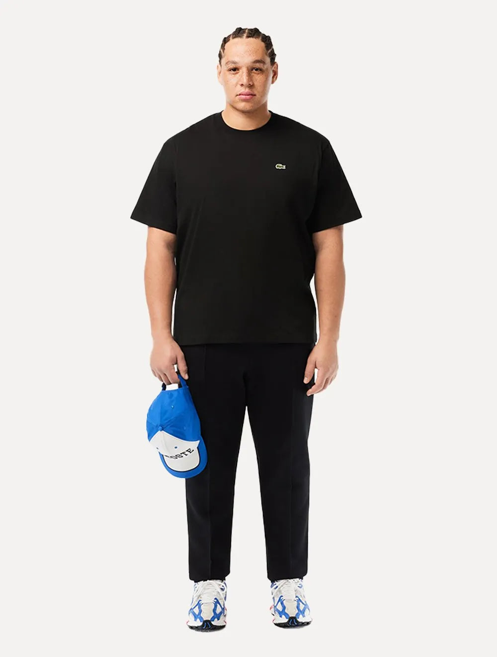 Camiseta Lacoste Masculina Classic Basic Cotton Preta