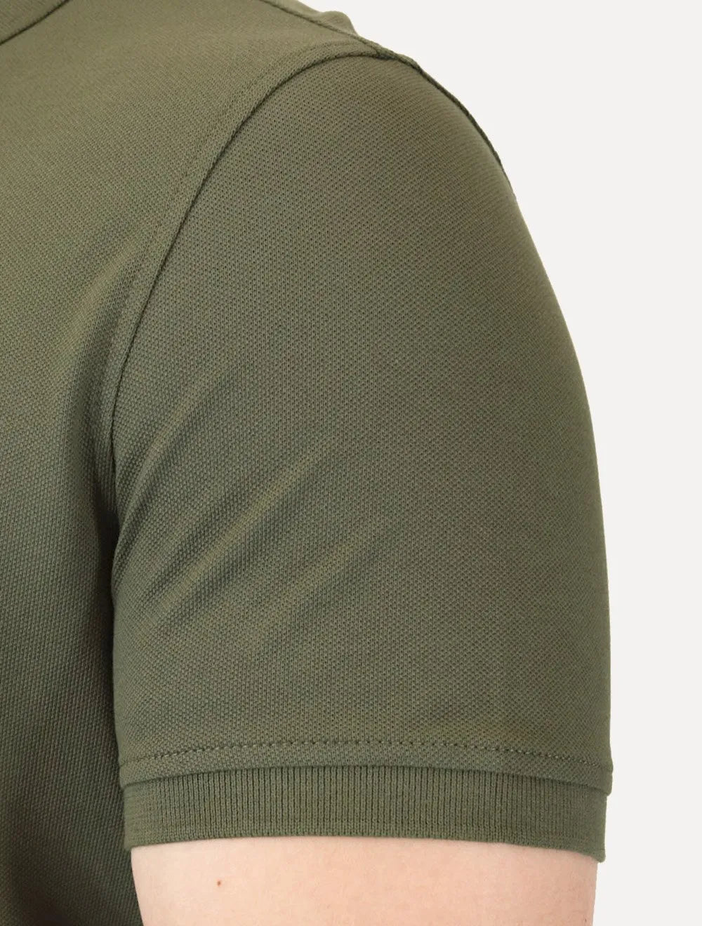 Polo Tommy Hilfiger Masculina Regular Piquet 1985 Verde Militar