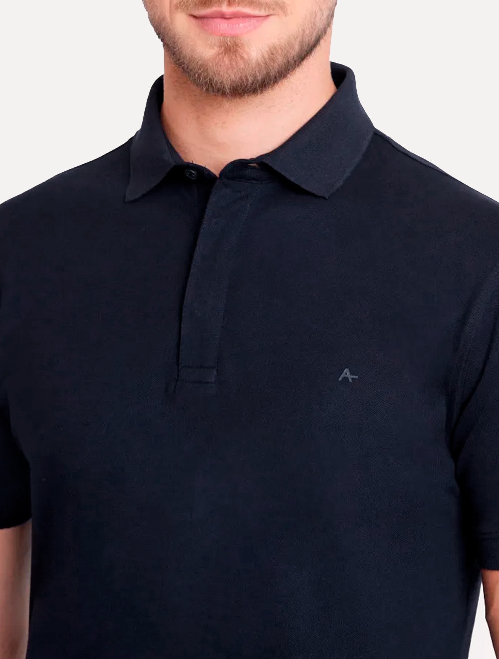 Polo Aramis Masculina Piquet Colorfix Navy Azul Marinho