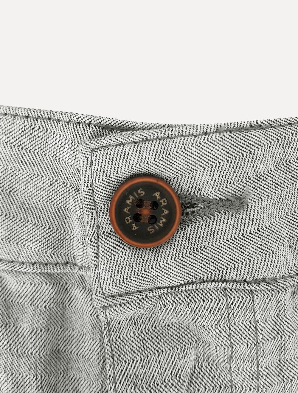 Bermuda Aramis Masculina Chino Fishbone Marinho