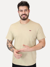 Camiseta Levis Masculina Classic SS Original HM Cáqui Claro