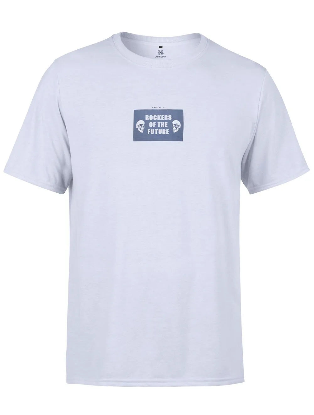 Camiseta John John Masculina Rx Rockers Cinza Claro