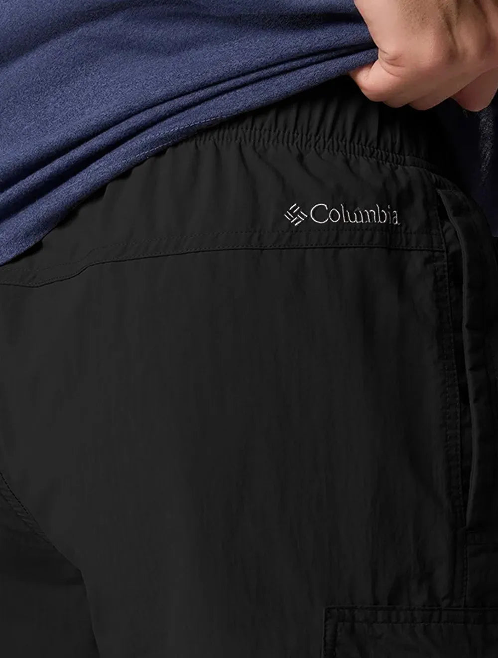 Bermuda Columbia Masculina Cargo Mountaindale Preta