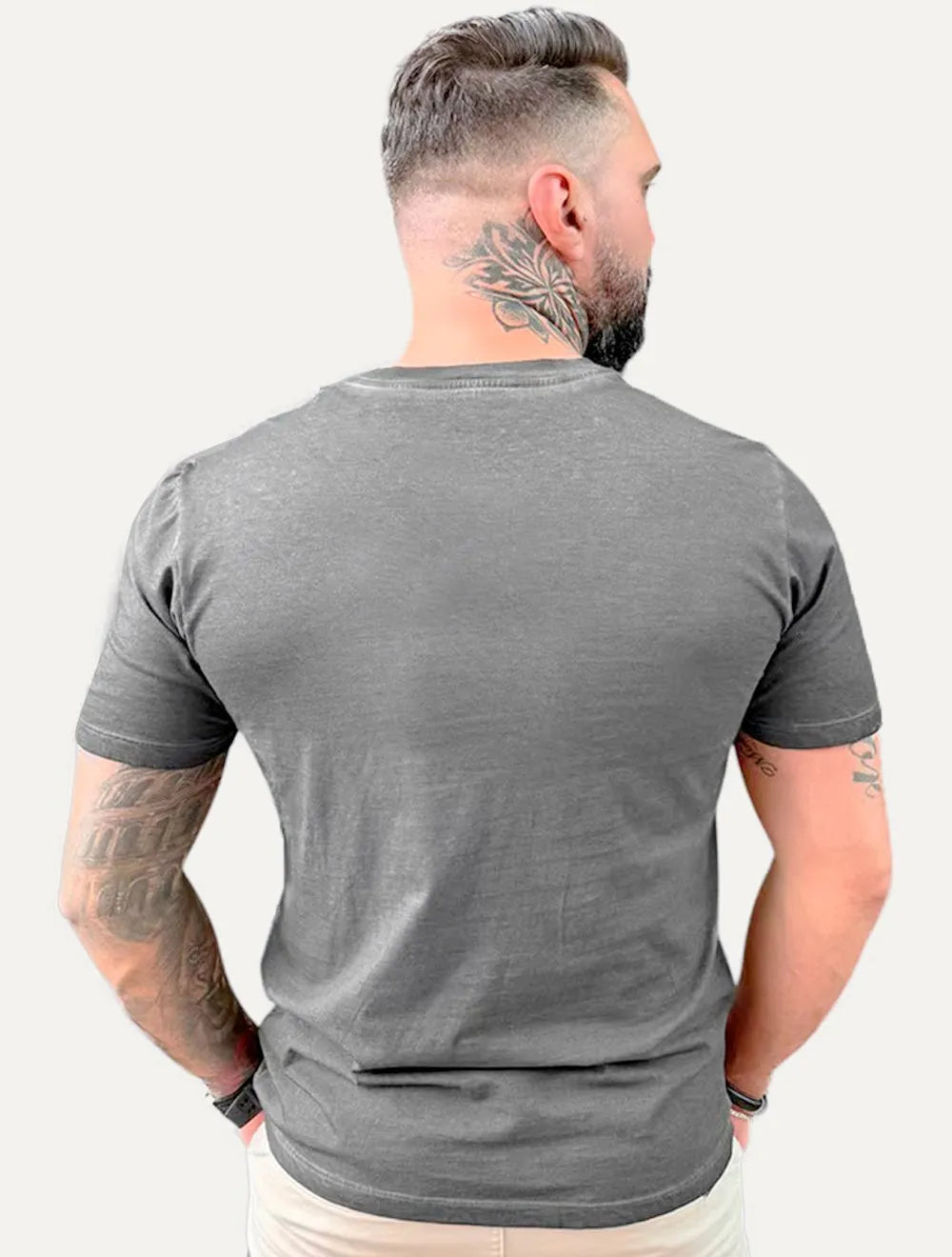 Camiseta John John Masculina Fit Basic Cinza