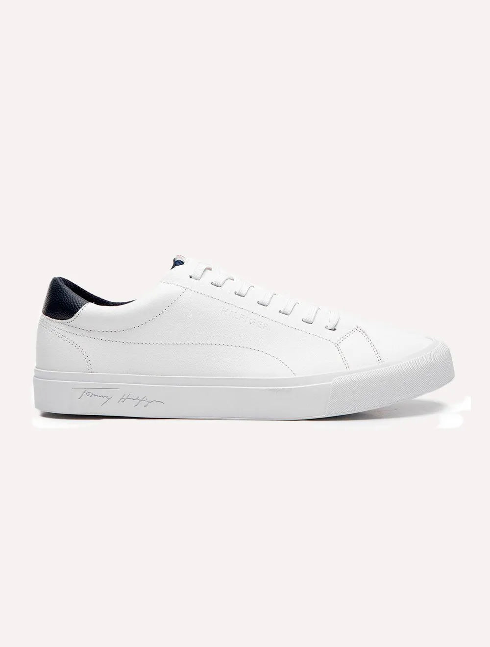 Tênis Tommy Hilfiger Masculino Couro Greg 1A Branco