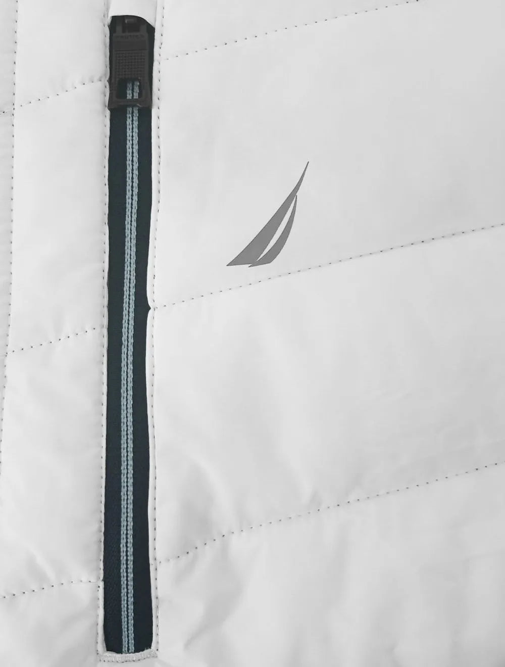 Jaqueta Nautica Masculina Rainbreaker Active Stretch Pocket Sash Marinho/Off-White