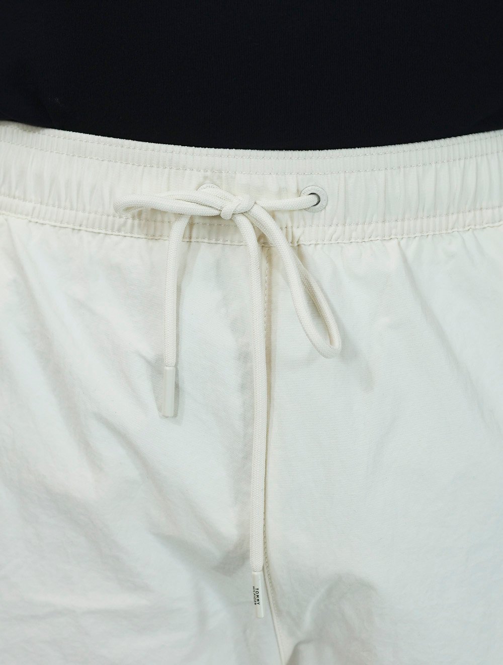 Short Tommy Hilfiger Masculino Medium Drawstring Zip Pocket Off White