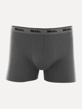 Cueca Mash Boxer Cotton Basic Chumbo