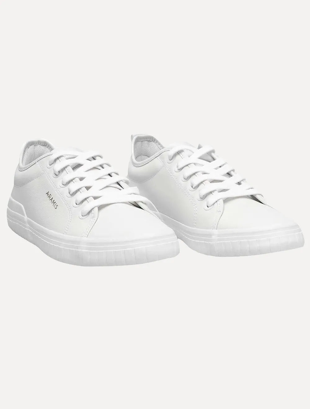 Tênis Aramis Masculino Couro Recortes Deep Leather Off-White