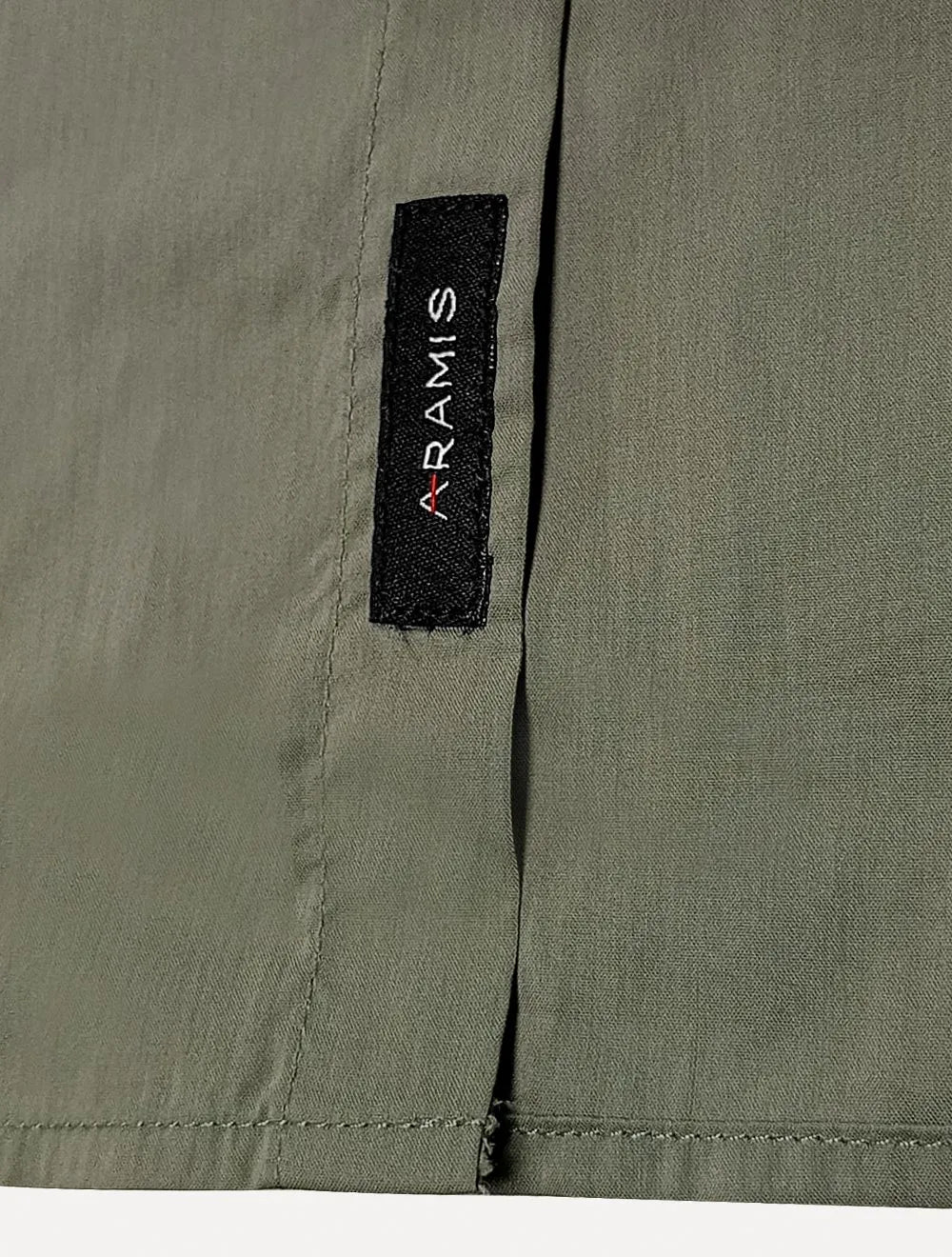 Camisa Aramis Masculina Cosmo Stretch Algodão Poliamida Verde Sálvia
