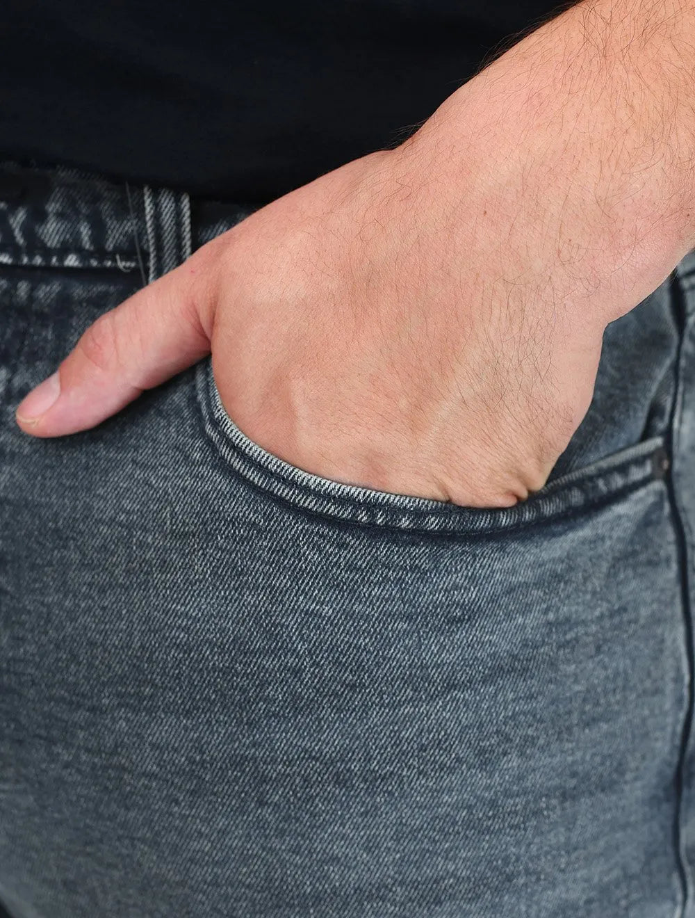Calça Levis Jeans Masculina 511 Slim Stretch Cinza