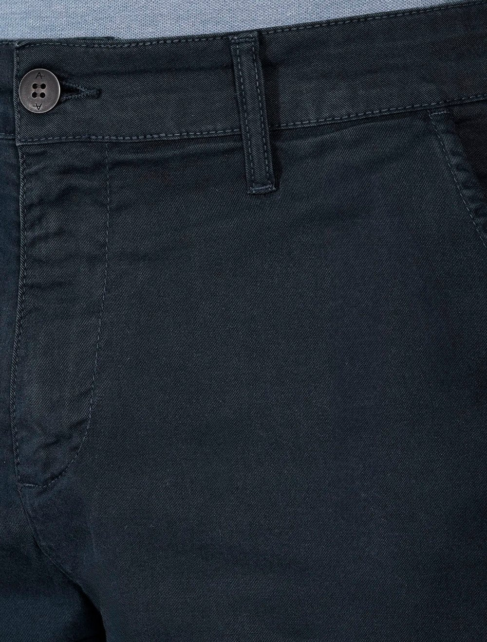 Bermuda Aramis Masculina Chino Color Essential Azul Escuro