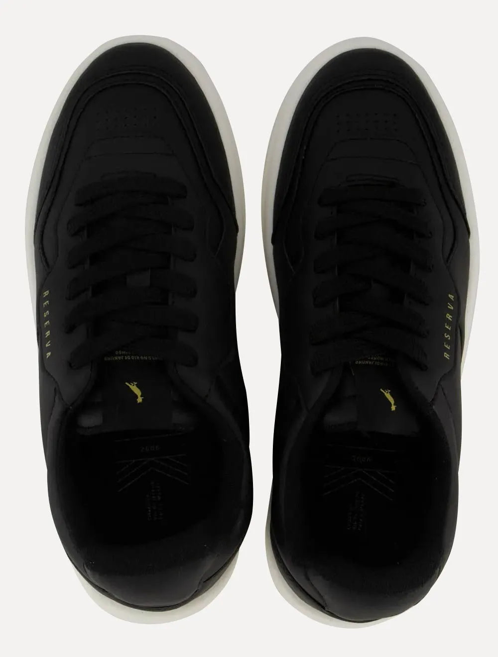 Tênis Reserva Masculino Couro Troy Preto