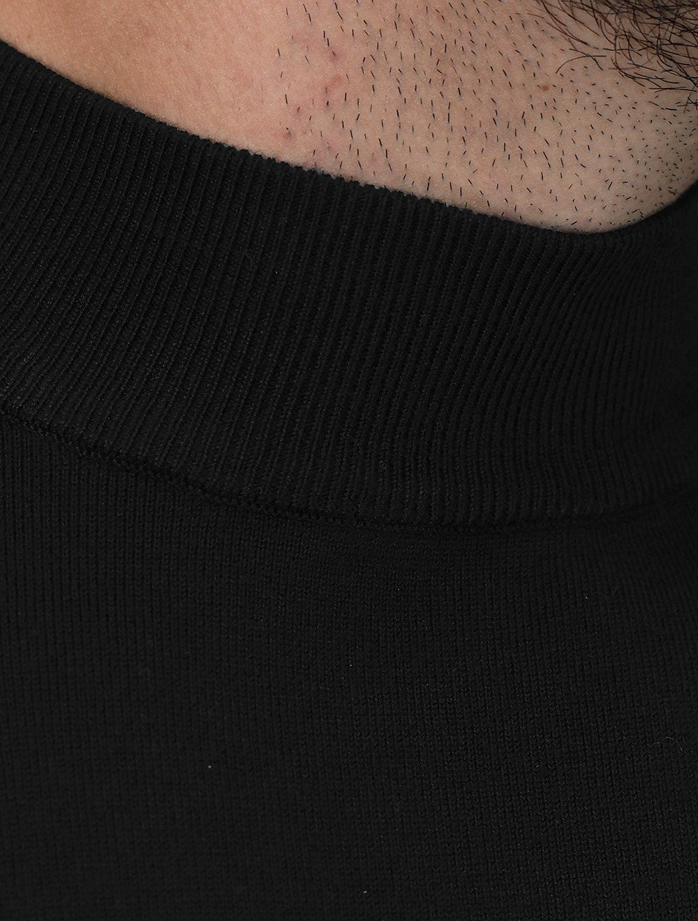 Blusa Aramis Masculina Tricot Gola Careca Viscose Preta