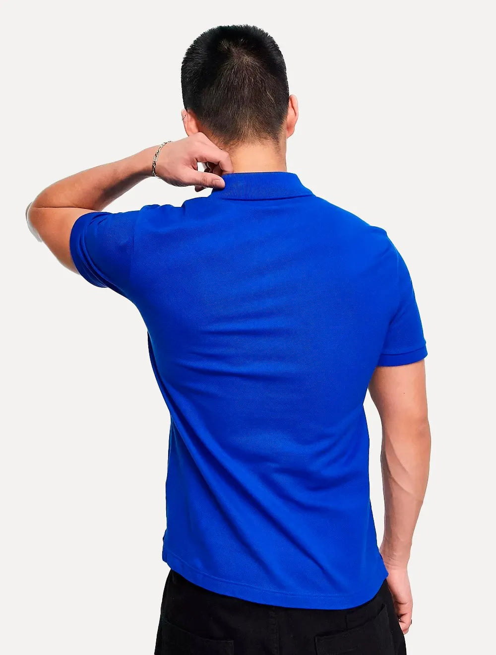 Polo Lacoste Masculina L.12.12 Azul Lazuli