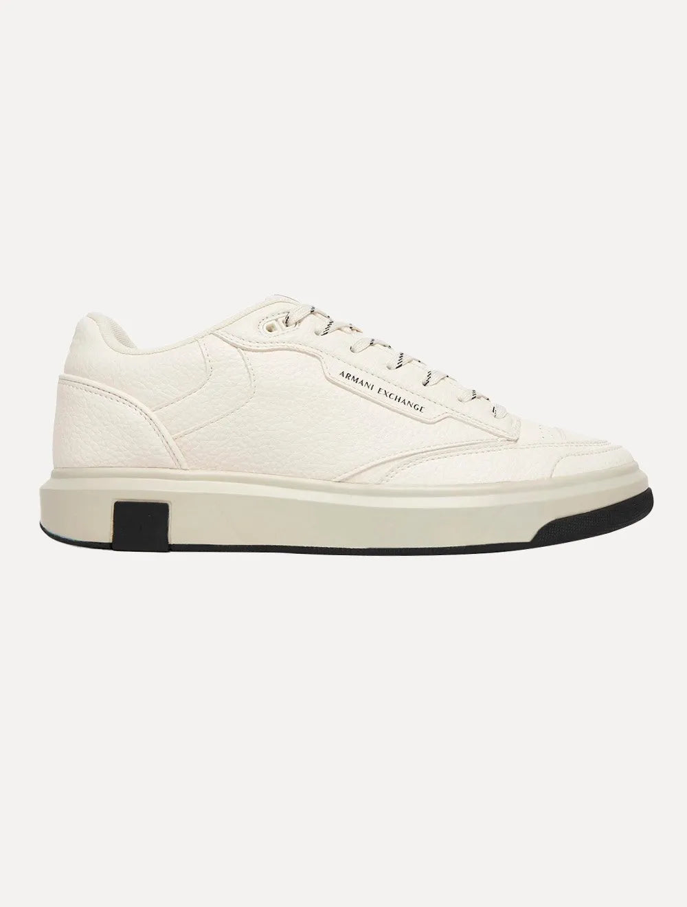 Tênis Armani Exchange Masculino Sneaker Casual Texturizado Branco