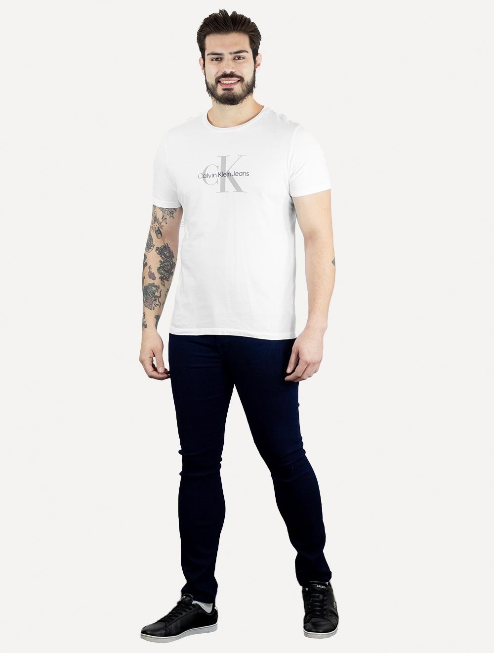 Camiseta Masculina Reissue Calvin Klein Jeans Branca