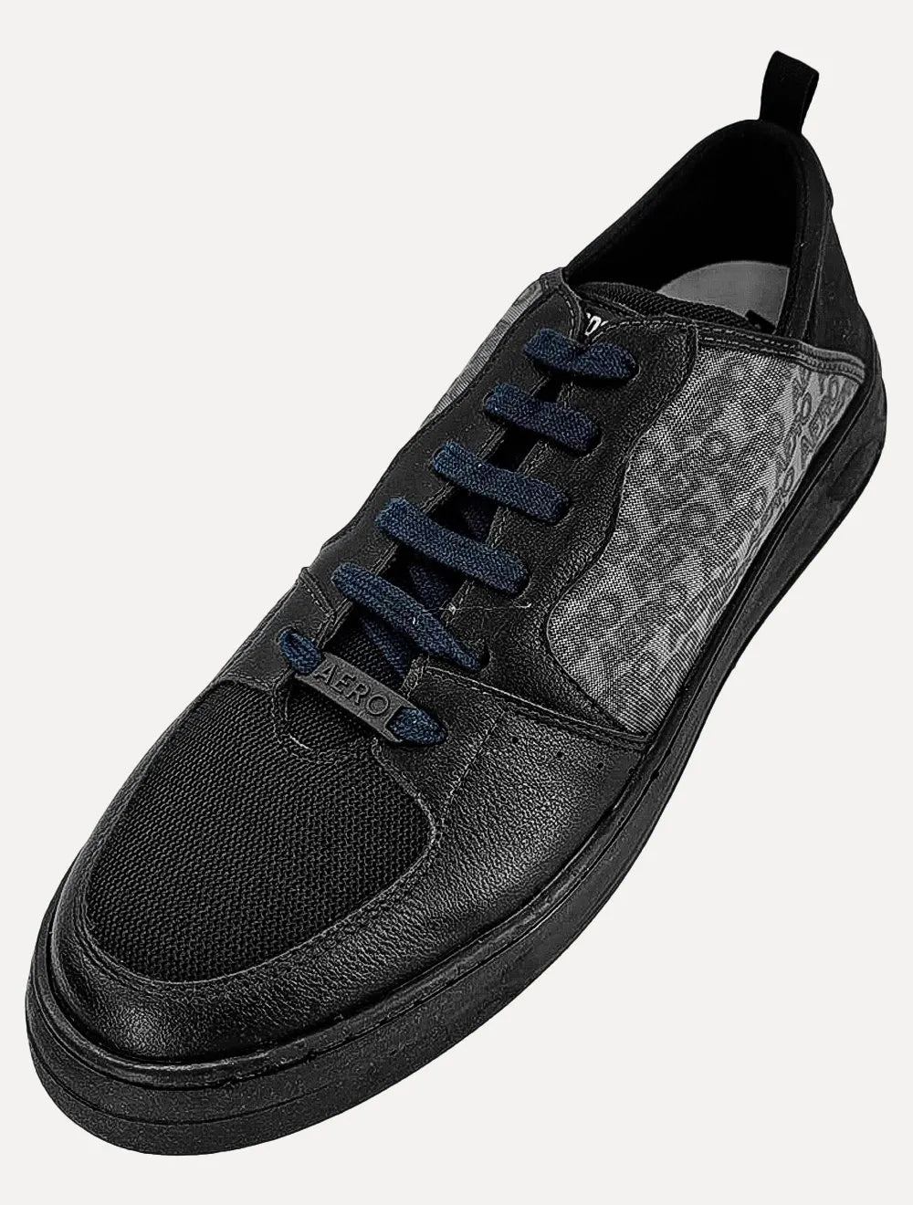 Tênis Aeropostale Masculino Casual Aero Pattern Preto