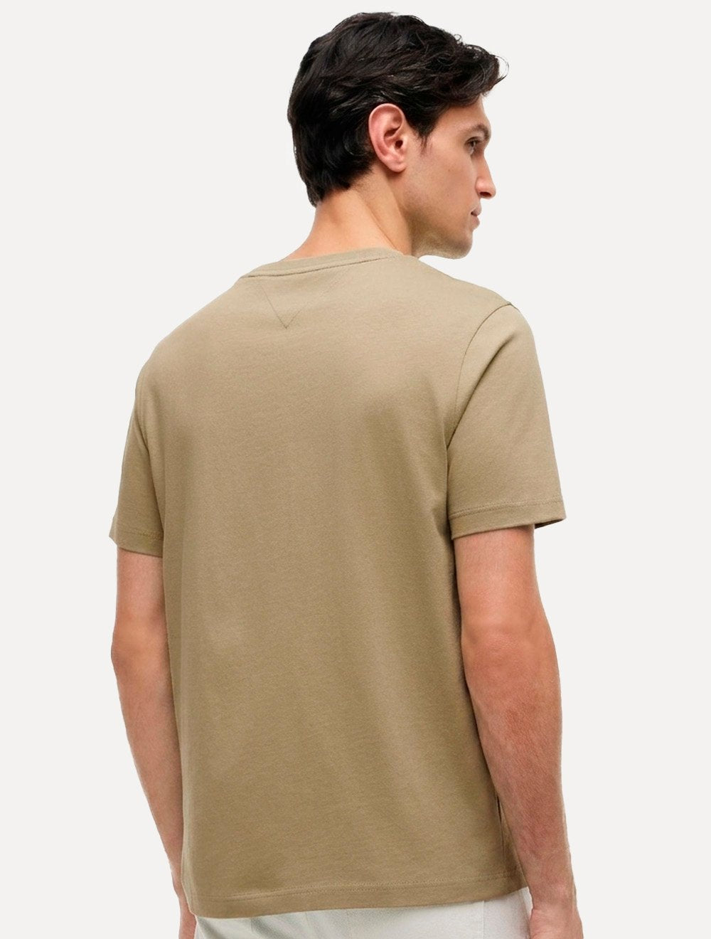 Camiseta Tommy Hilfiger Masculina Brand Love Graphic Tee Cáqui
