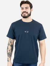 Camiseta Osklen Masculina Regular Big Shirt Kite Logo Azul Marinho