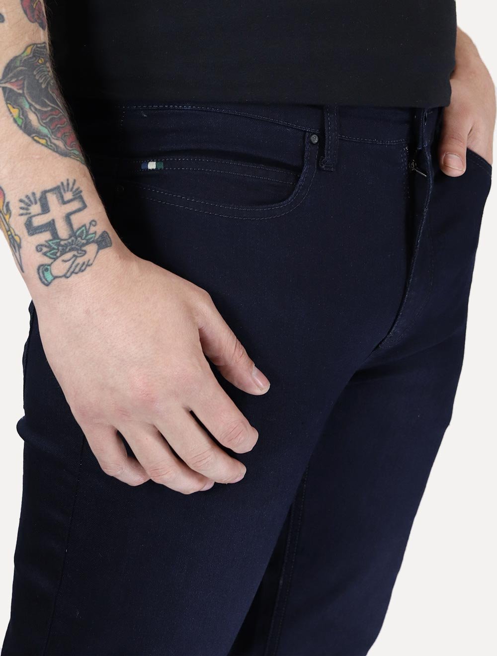 Calça Reserva Jeans Masculina Slim Yan Denim Escura
