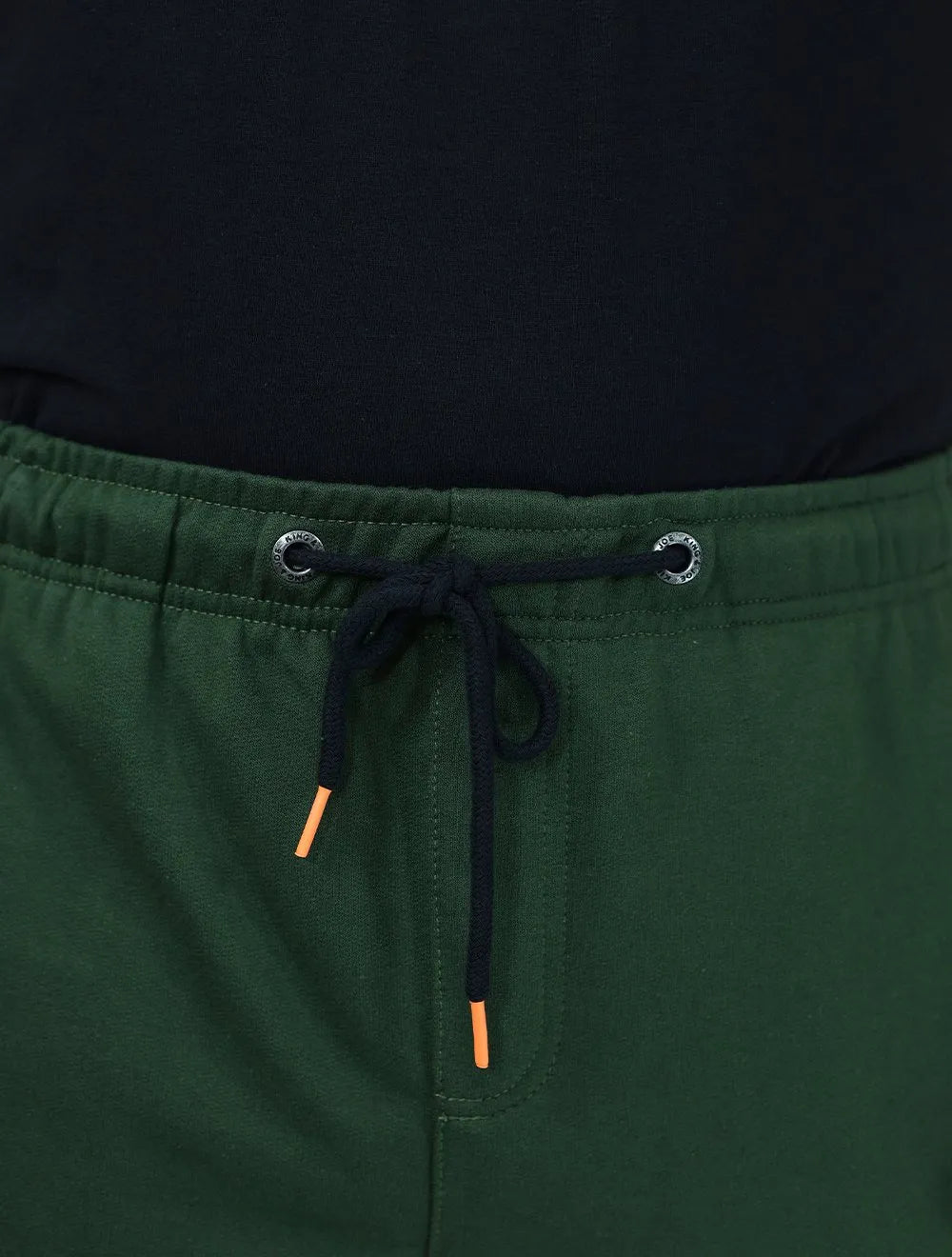 Bermuda King & Joe Masculina Moletom Comfort Logo Verde Militar
