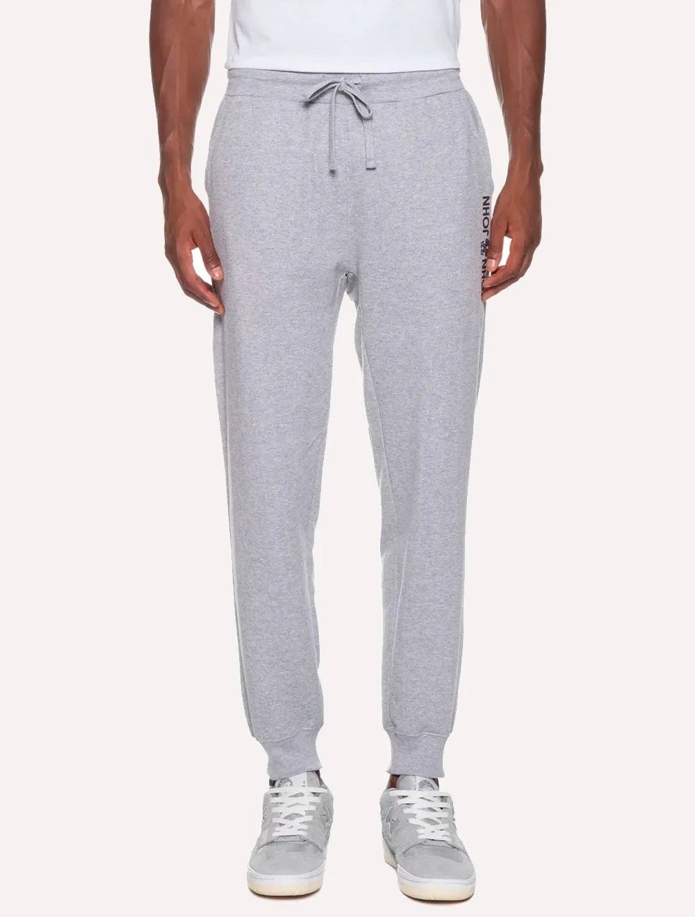 Calça John John Moletom Masculina New Basic Cinza Mescla