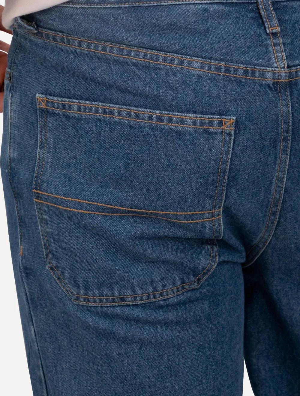 Calça Tommy Jeans Masculina Skater Jean Denim Azul Médio