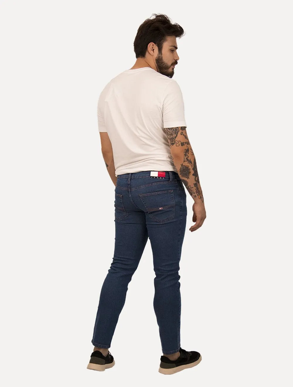 Calça Tommy Jeans Masculina Slim Scanton Médio