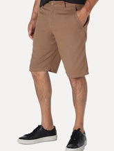 Bermuda Aramis Masculina Sarja Chino Cós Chambray Caqui