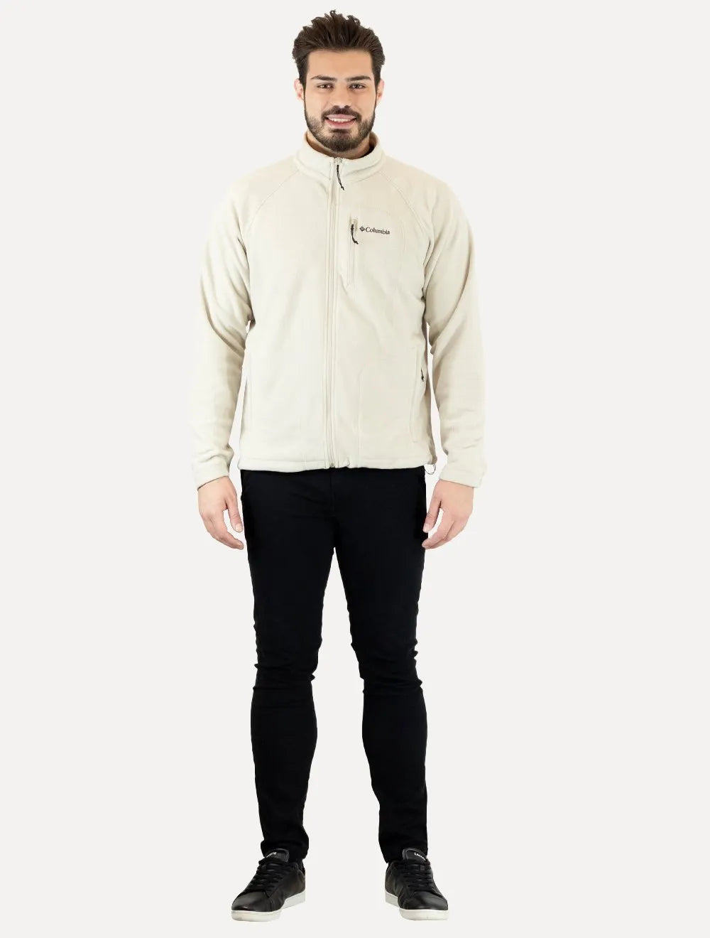 Jaqueta Columbia Fleece Fast Trek II Full Zip Cáqui Claro