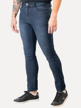 Calça Guess Jeans Masculina Slim Straight Azul Médio