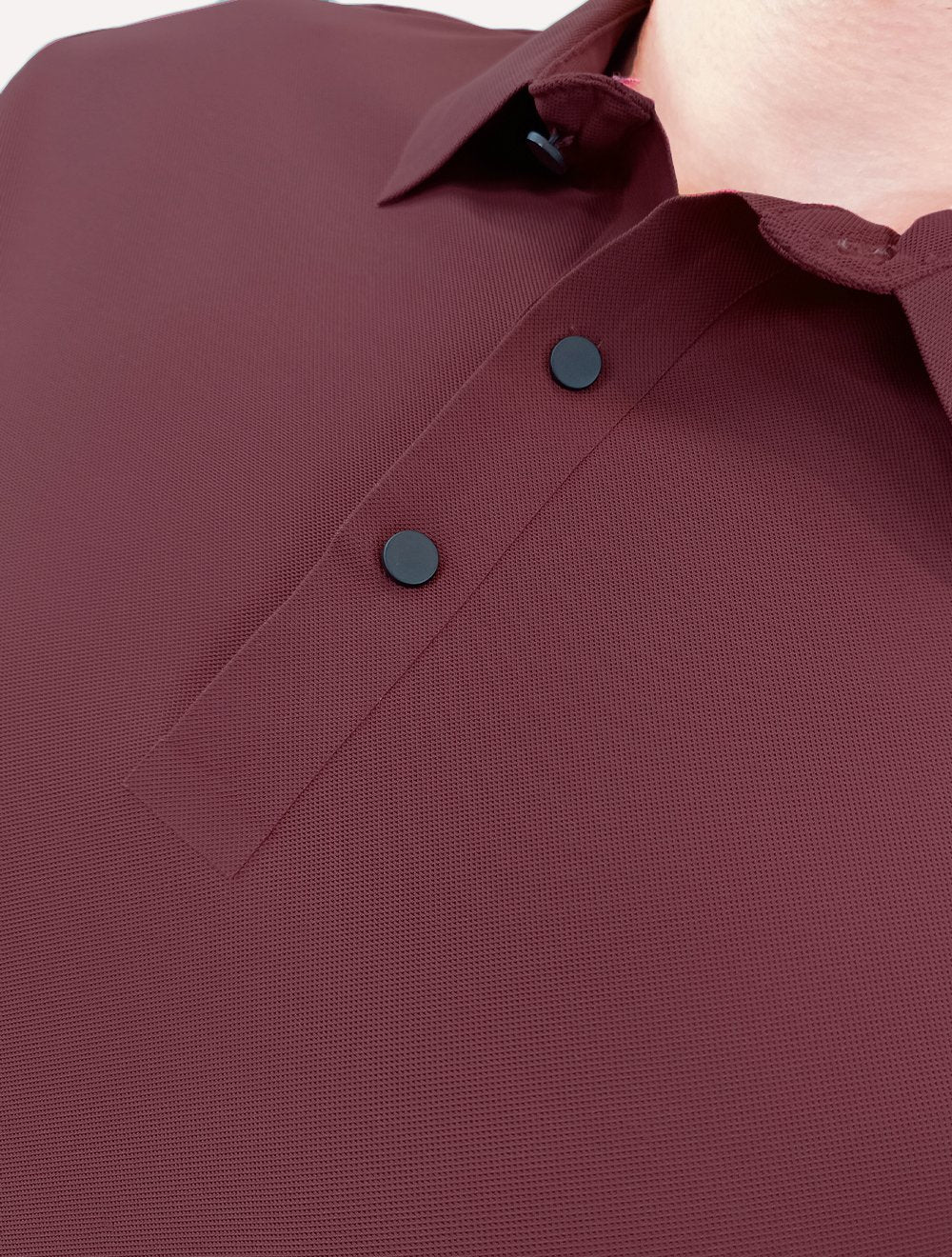 Polo Pacific Blue Masculina Basic Bordô