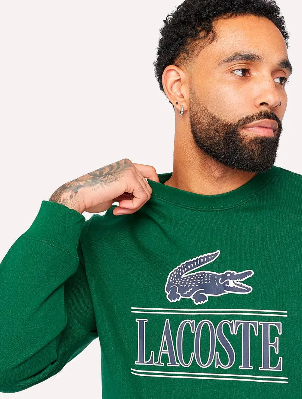 Moletom Lacoste Masculino Cotton Fleece Branded Jogger Verde
