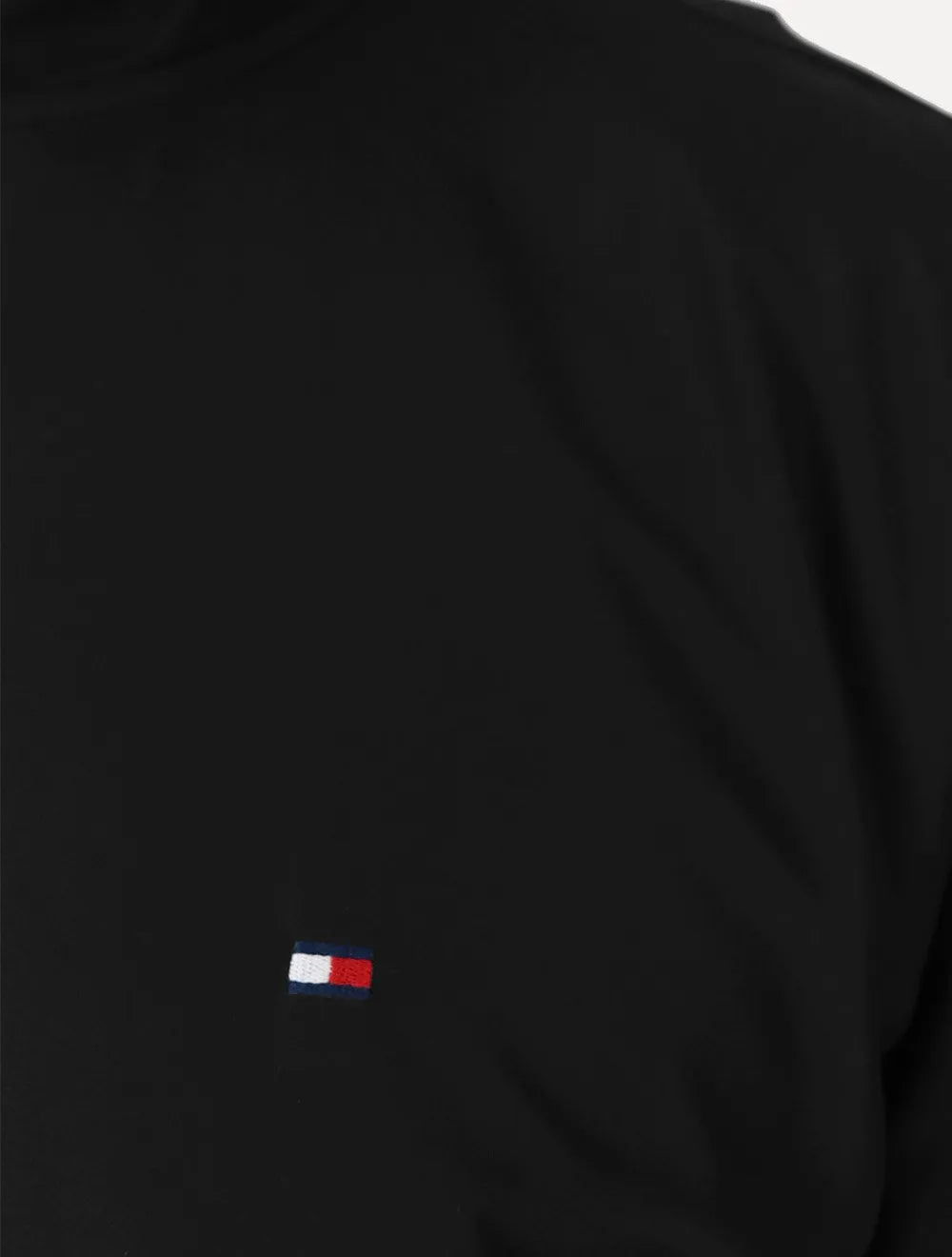 Jaqueta Tommy Hilfiger Essential Intechno Mix Zip Preto