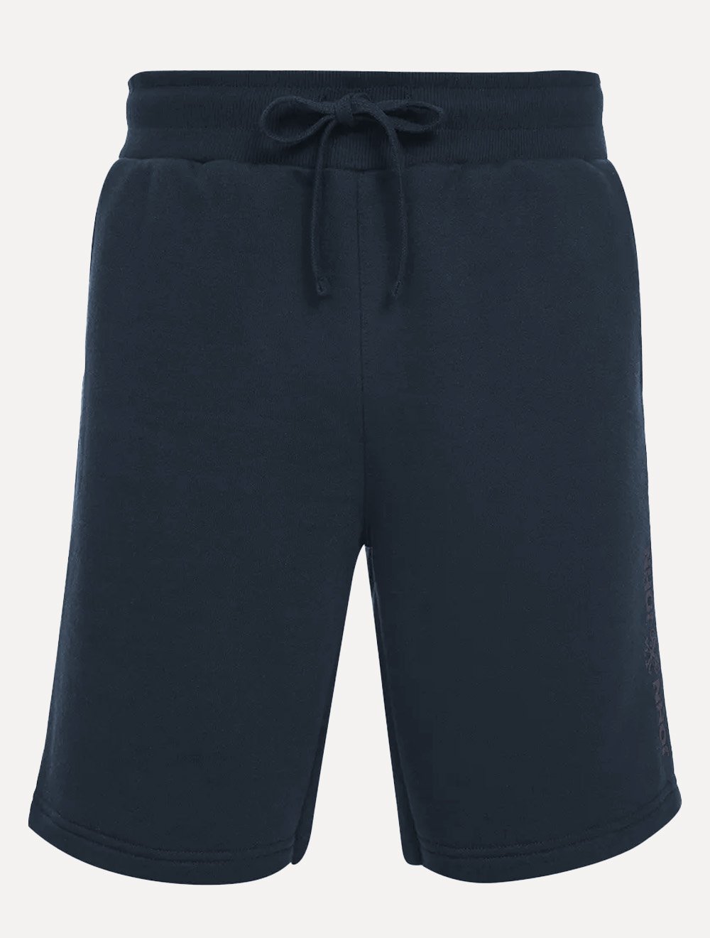 Bermuda John John Masculina Moletom New Basic Print Azul Marinho
