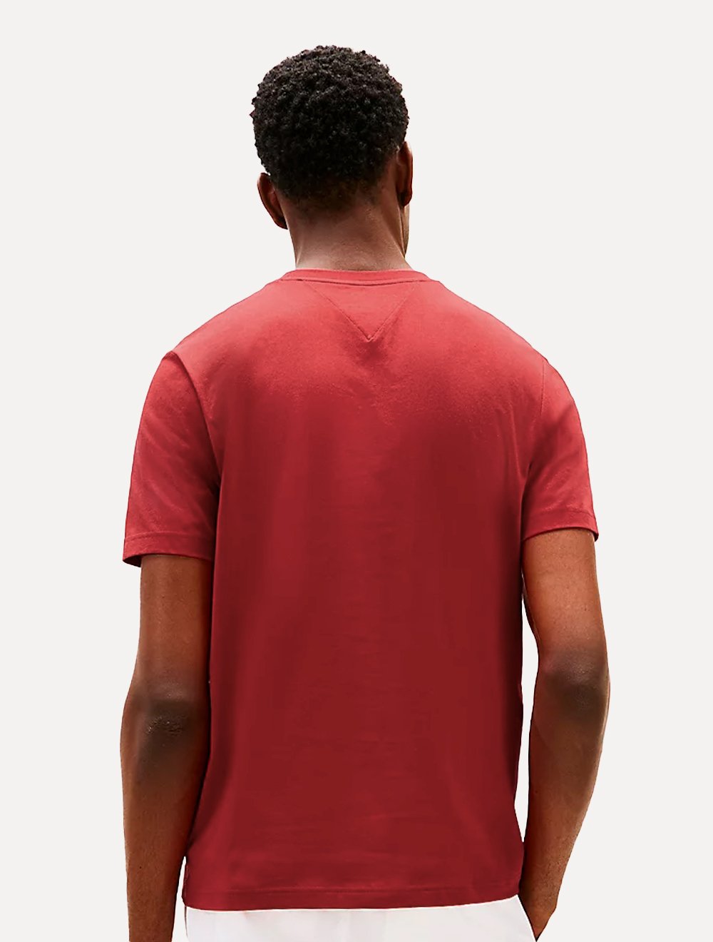 Camiseta Tommy Hilfiger Masculina Regular Stack Vermelho
