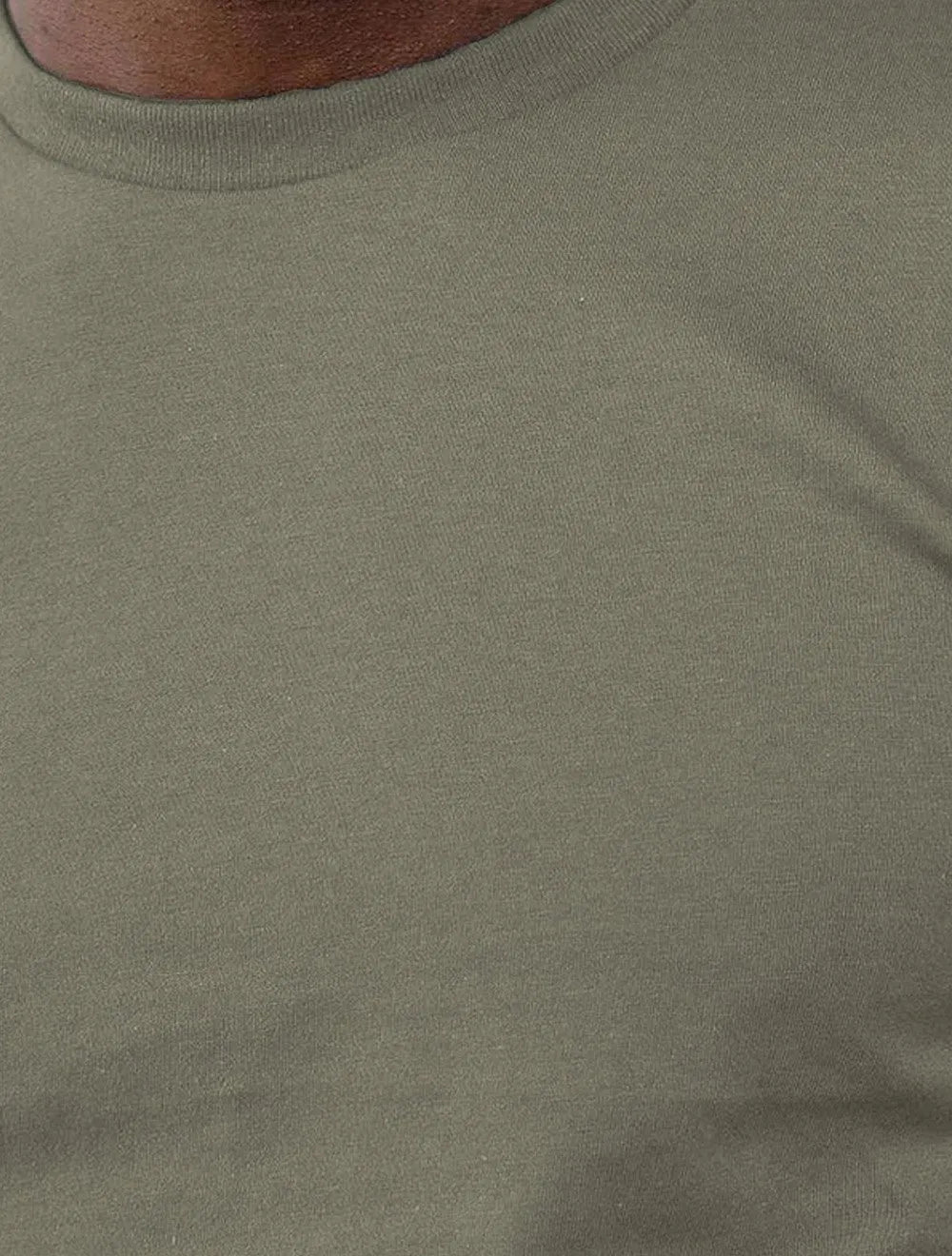 Camiseta Levis Masculina Slim Tag Sleeve Lisa Verde Oliva