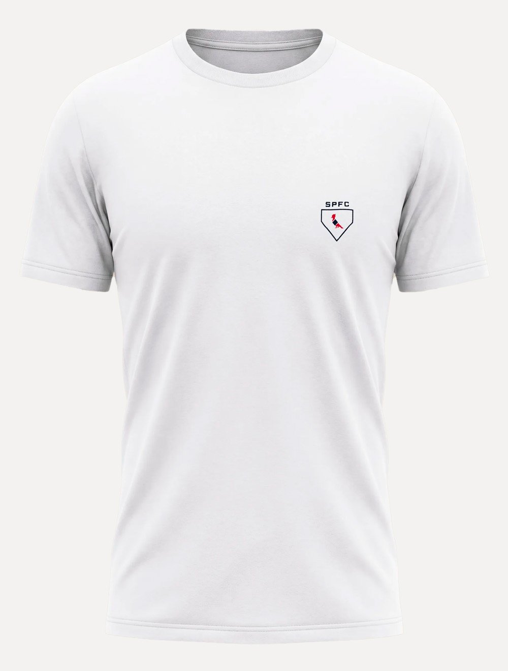 Camiseta Reserva Masculina SPFC Chest Minimalist Branca
