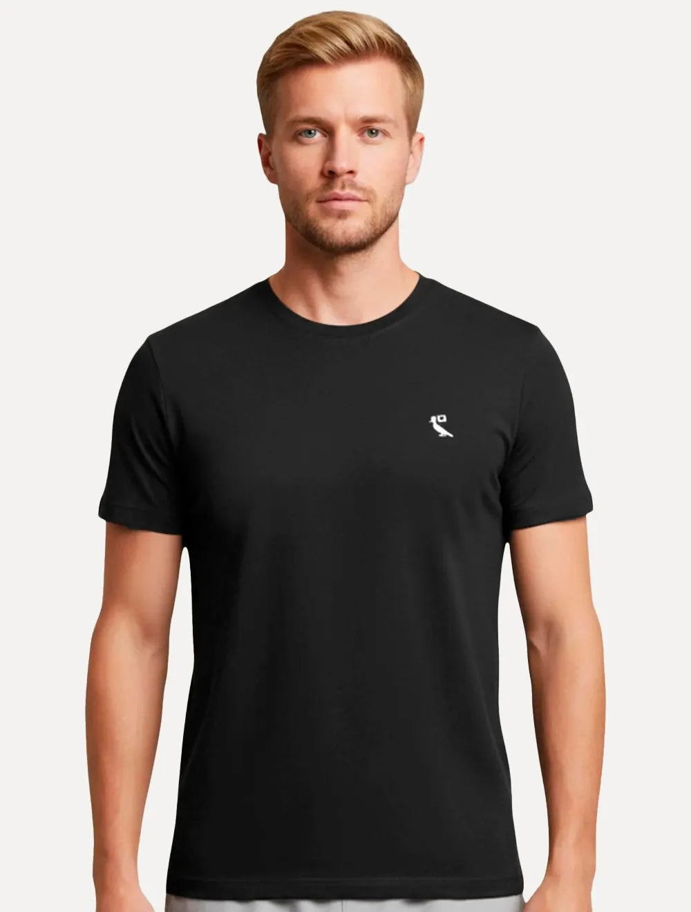 Camiseta Reserva Masculina Regular Notificação Preta