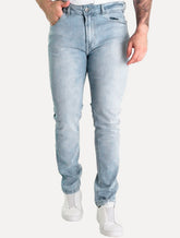 Calça Ellus Jeans Masculina Skinny First Blue 5 Pockets Azul Claro