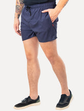 Short Reserva Masculino D'Água Beachwear Texture Azul Escuro Mescla