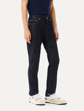 Calça Lacoste Masculina Jeans Classic Slim Fit Azul Marinho